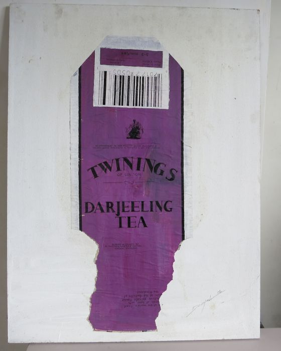 SACHET DE THE I (DARJEELING) : PHILIPPE DARGENT - PEINTRE DESSINATEUR LIEGE