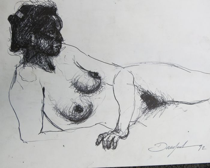 CROQUIS 31  1992 : PHILIPPE DARGENT - PEINTRE DESSINATEUR LIEGE