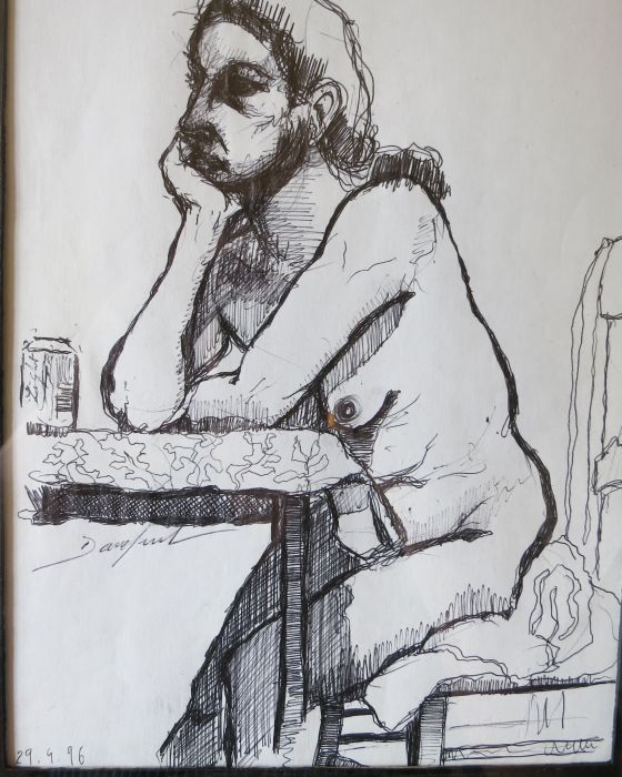 CROQUIS 58  2012 : PHILIPPE DARGENT - PEINTRE DESSINATEUR LIEGE