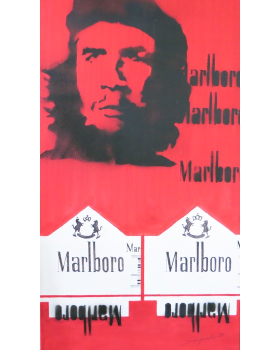 MARLBORO I  CHE GUEVARA   1995 : PHILIPPE DARGENT - PEINTRE DESSINATEUR LIEGE