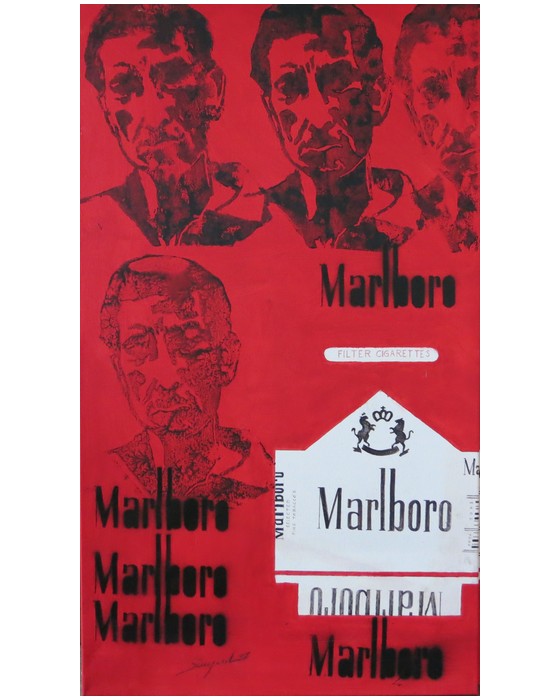 MARLBORO II  1995 : PHILIPPE DARGENT - PEINTRE DESSINATEUR LIEGE