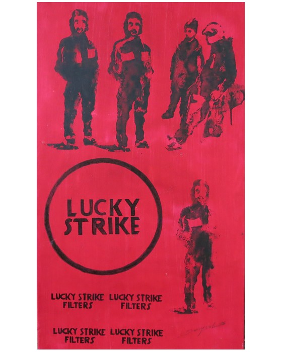 LUCKY STRIKE I   1995 : PHILIPPE DARGENT - PEINTRE DESSINATEUR LIEGE