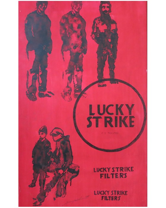 LUCKY STRIKE II   1995 : PHILIPPE DARGENT - PEINTRE DESSINATEUR LIEGE