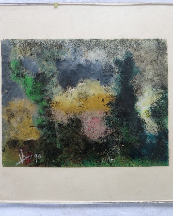 PAYSAGE IV   1990 : PHILIPPE DARGENT - PEINTRE DESSINATEUR LIEGE